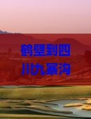 鹤壁到四川九寨沟门票