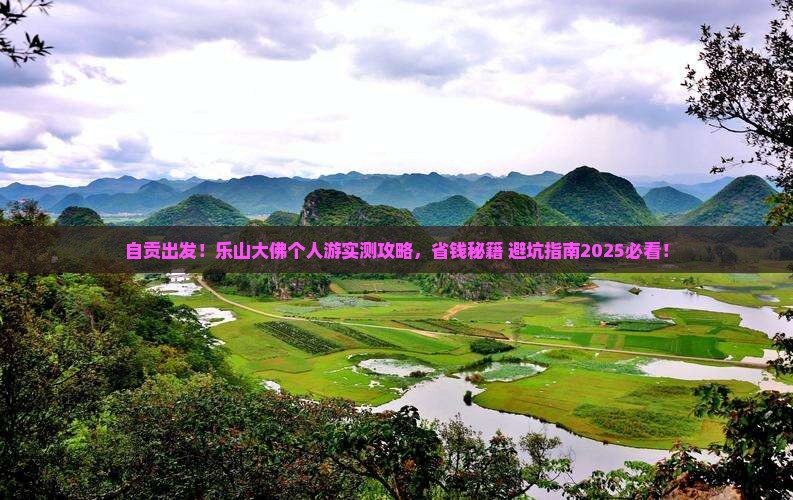 自贡去四川乐山大佛个人游