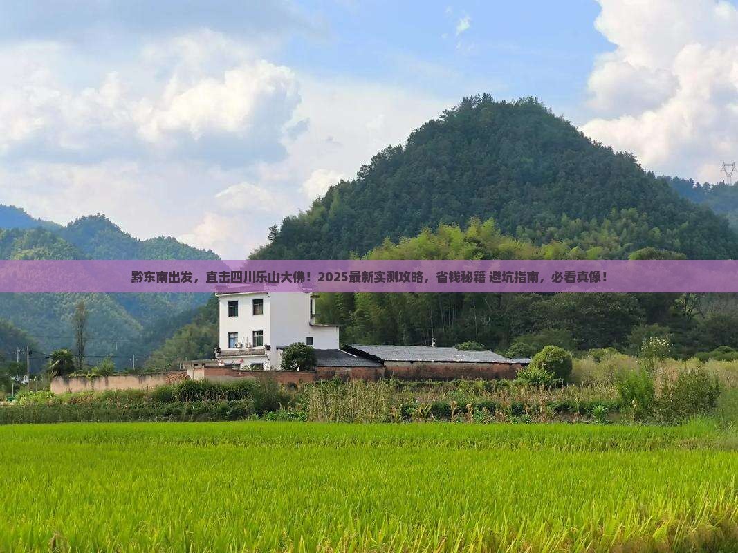 黔东南到四川乐山大佛大型旅游团