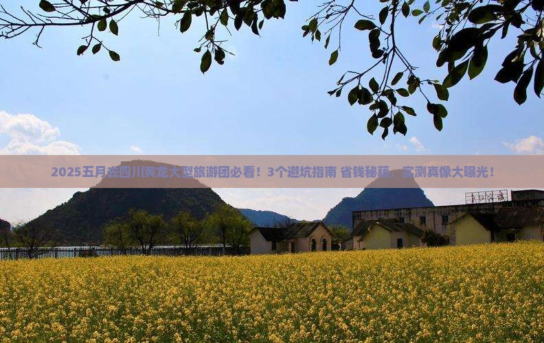 五月去四川黄龙大型旅游团