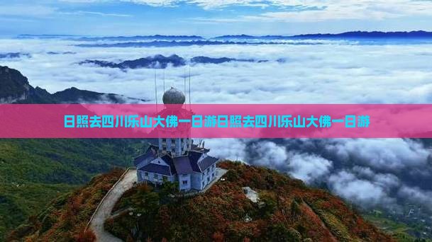 日照去四川乐山大佛一日