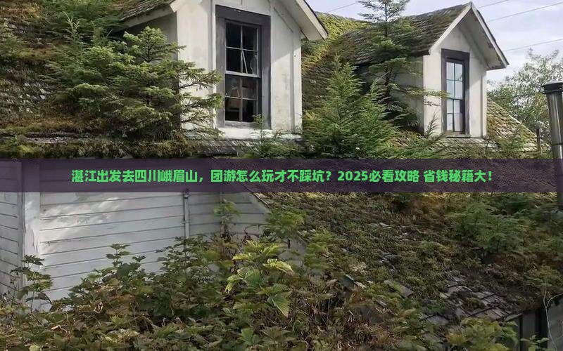 湛江到四川峨眉山团体旅游