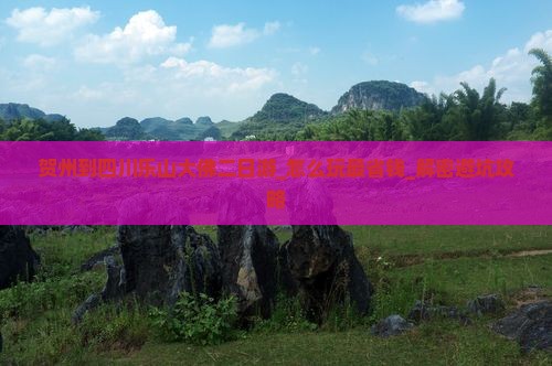 贺州到四川乐山大佛二日游