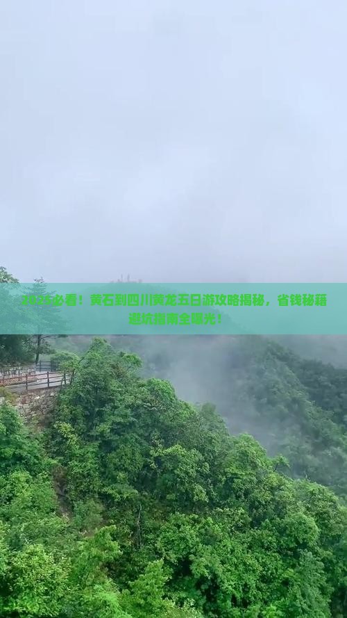 黄石到四川黄龙五日游