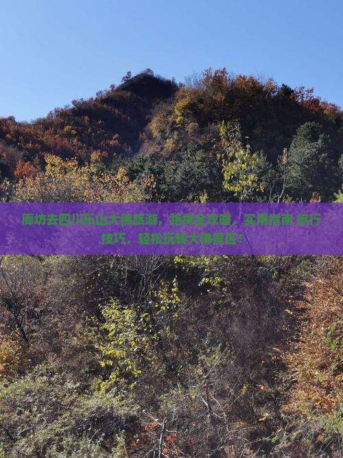 廊坊去四川乐山大佛旅游