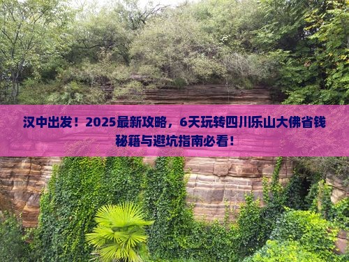 汉中去四川乐山大佛六日游
