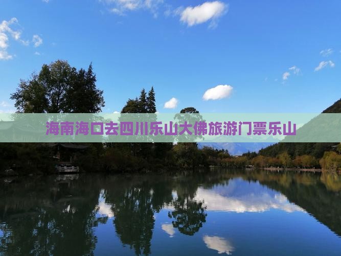 海口去四川乐山大佛门票