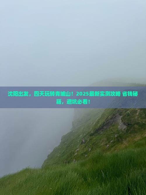沈阳到四川青城山四日游