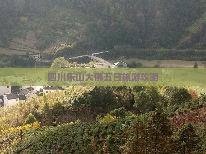 三亚去四川乐山大佛五日游