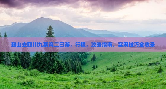 鞍山去四川九寨沟二日游