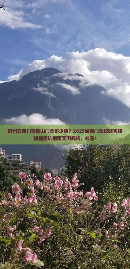 宿州去四川青城山门票