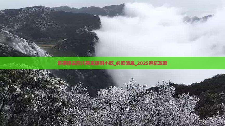 景德镇去四川黄龙旅游小吃