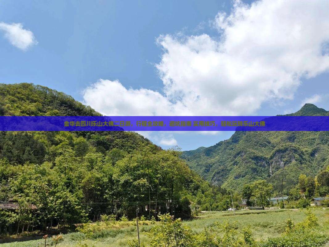 金华去四川乐山大佛二日游