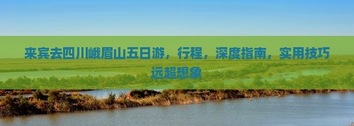 来宾去四川峨眉山五日游