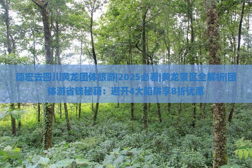 德宏去四川黄龙团体旅游