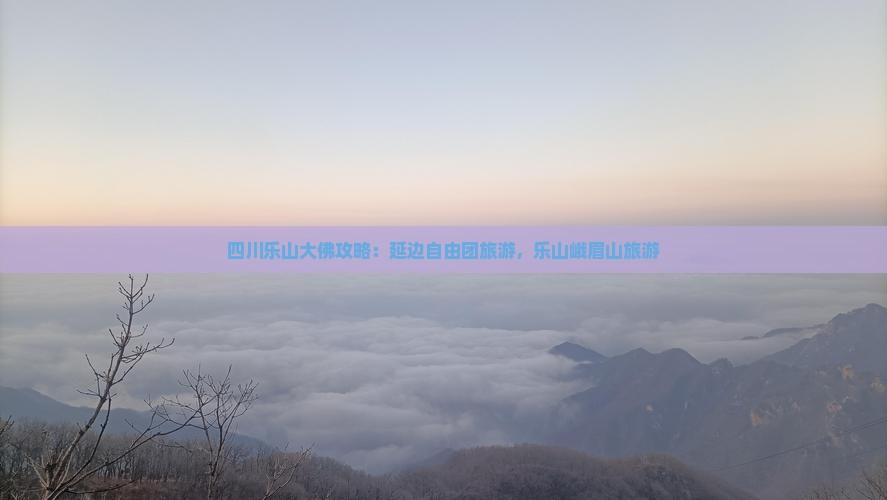 延边去四川乐山大佛自由团