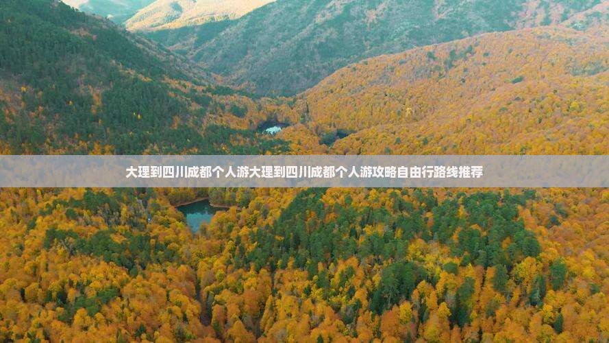 大理到四川成都个人游