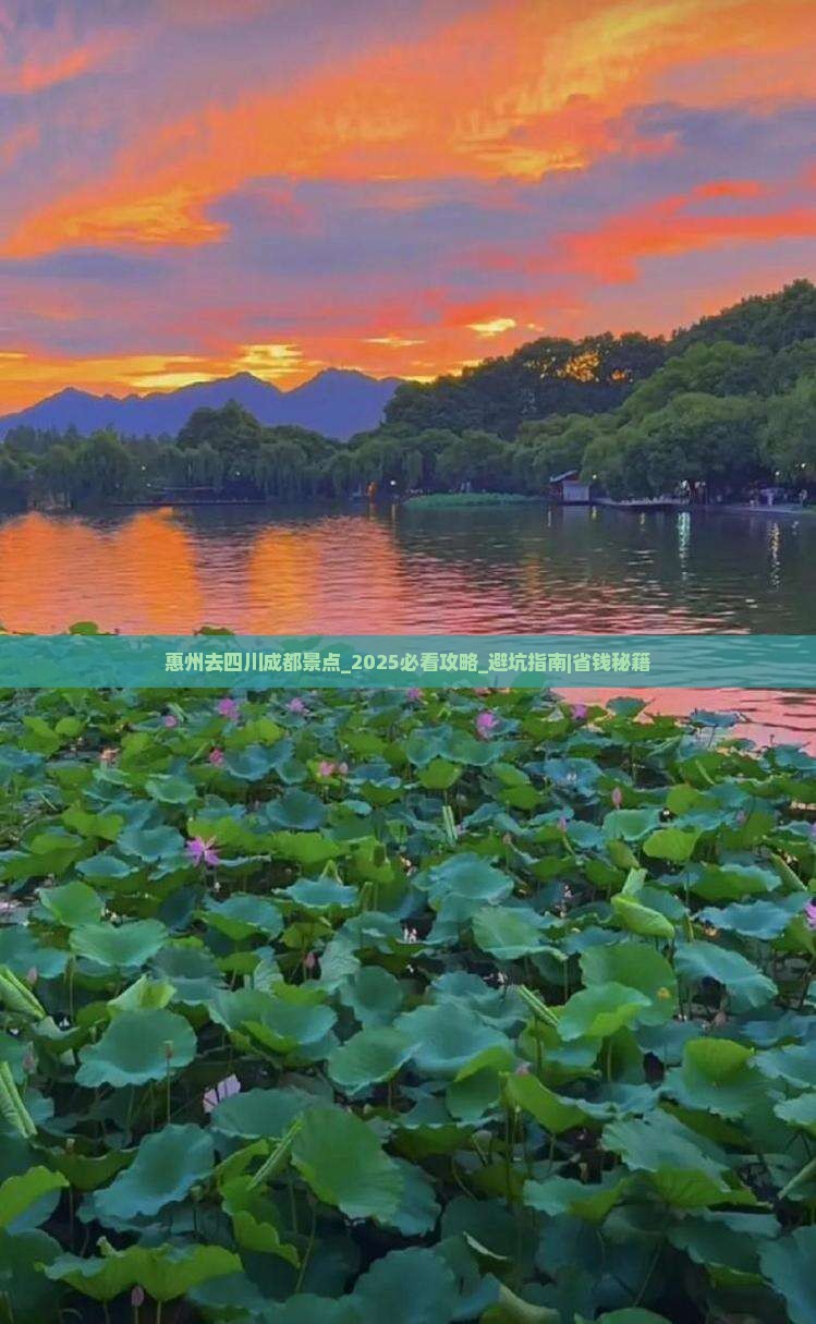 惠州去四川成都景点