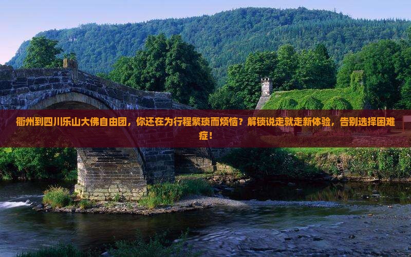 衢州到四川乐山大佛自由团