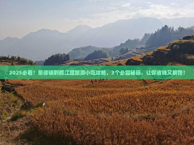 景德镇到四川都江堰旅游小吃