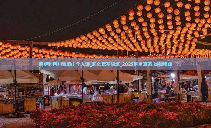 鹤壁到四川青城山个人游
