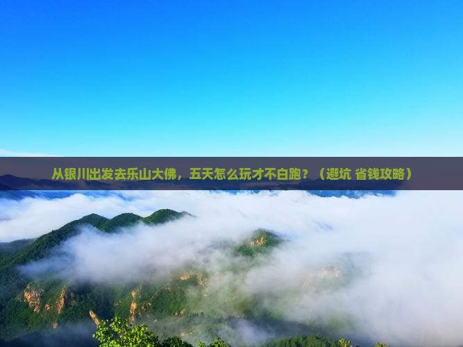 银川去四川乐山大佛五日游