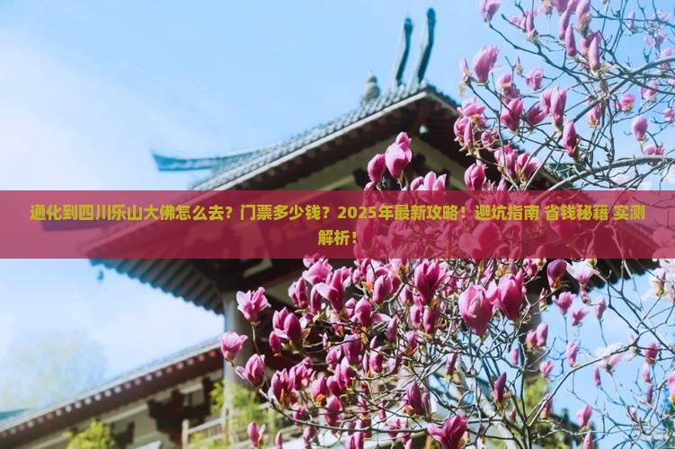 通化到四川乐山大佛门票