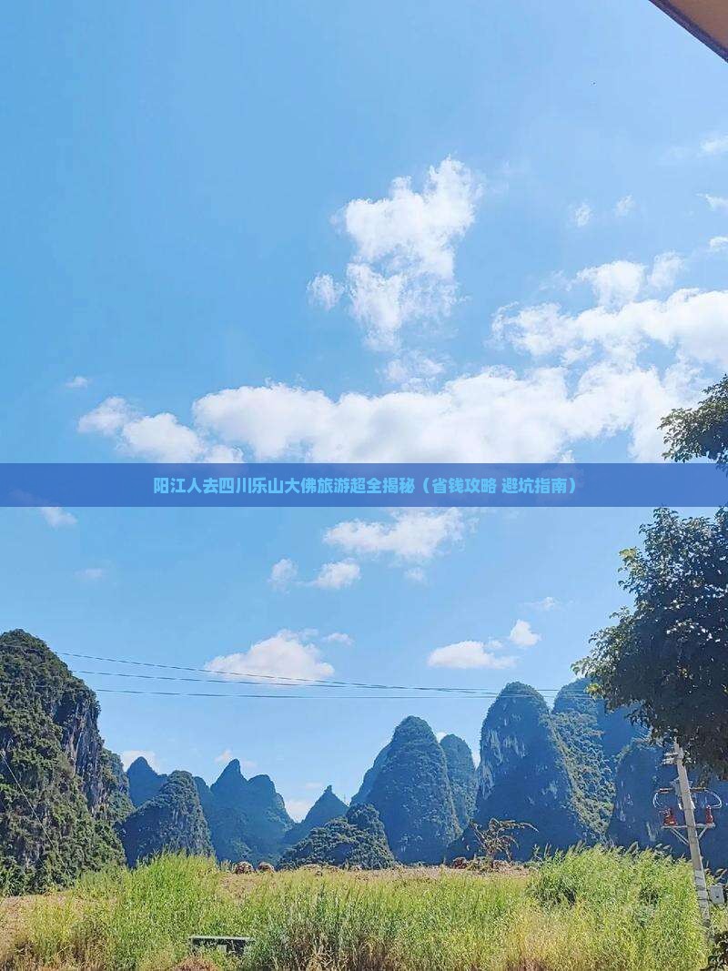 阳江去四川乐山大佛大型旅游团