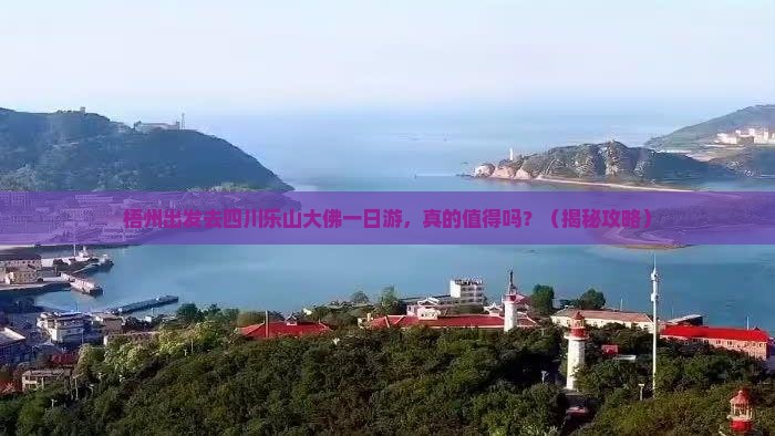 梧州去四川乐山大佛一日