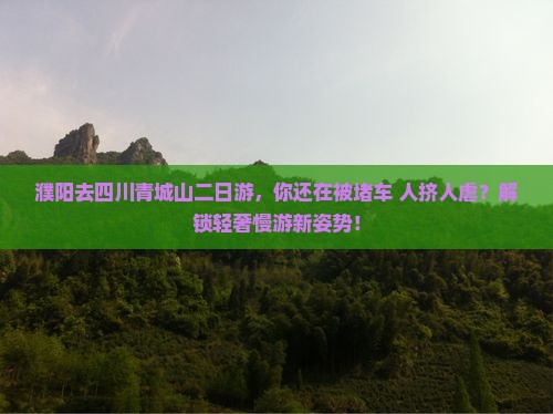 濮阳去四川青城山二日游