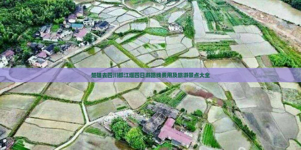 楚雄去四川都江堰四日游