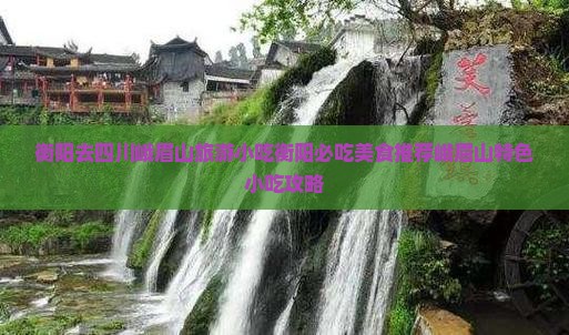 衡阳去四川峨眉山旅游小吃