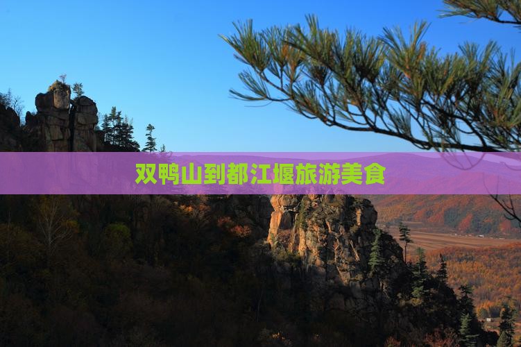 双鸭山到四川都江堰旅游小吃