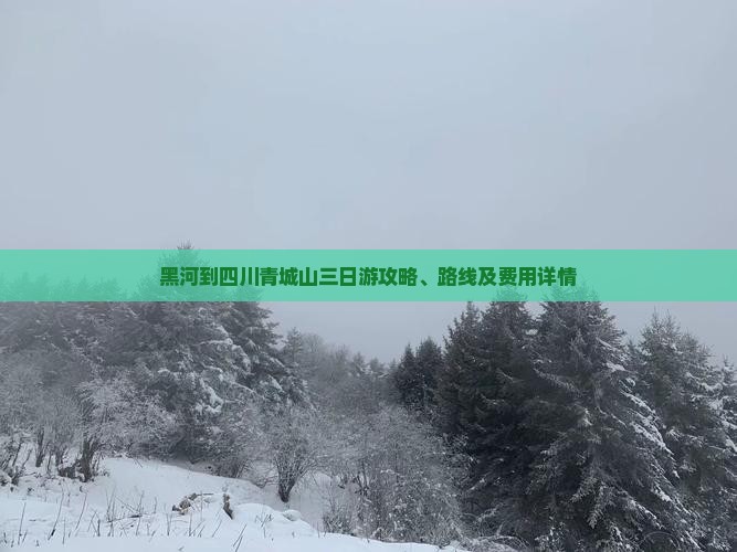 黑河到四川青城山三日游 黑河到四川青城山三日游