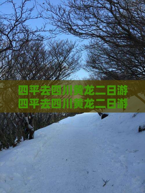 四平去四川黄龙二日游