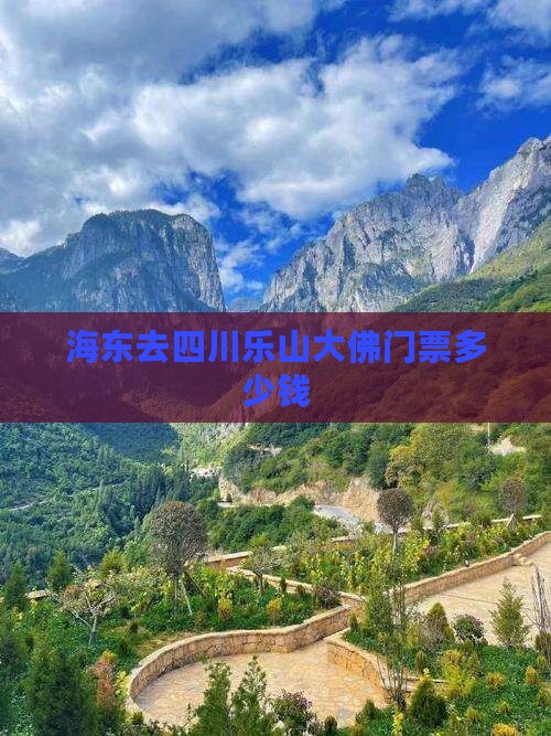 海东去四川乐山大佛门票