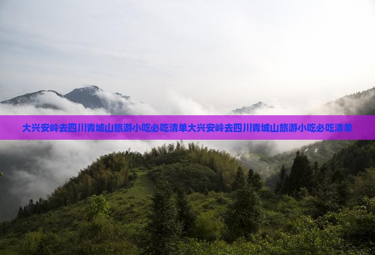 大兴安岭去四川青城山旅游小吃