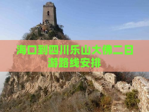 海口到四川乐山大佛二日游