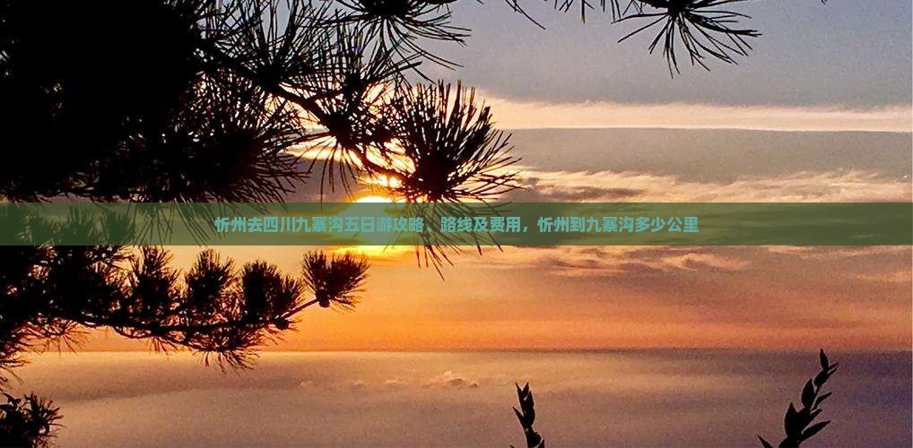 忻州去四川九寨沟五日游