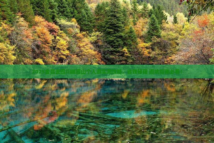 金昌去四川峨眉山个人游