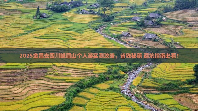 金昌去四川峨眉山个人游