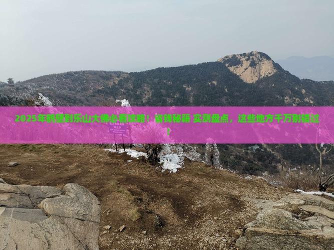 鹤壁到四川乐山大佛必去地 鹤壁到四川乐山大佛必去地
