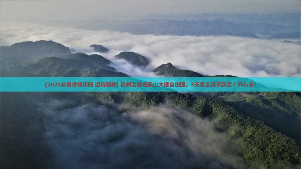 扬州到四川乐山大佛自由团