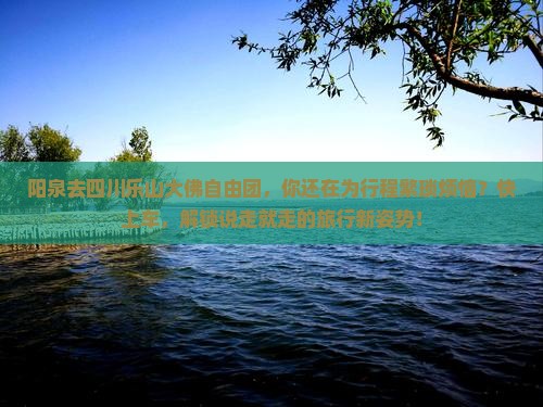 阳泉去四川乐山大佛自由团