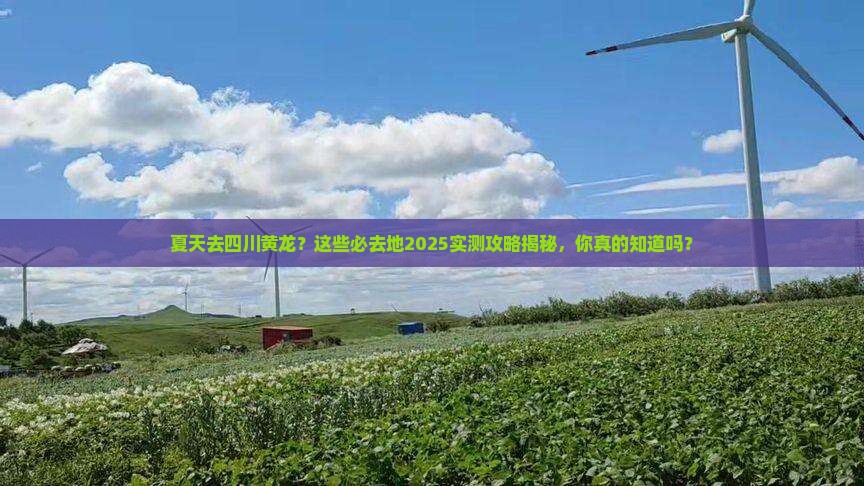 夏天到四川黄龙必去地