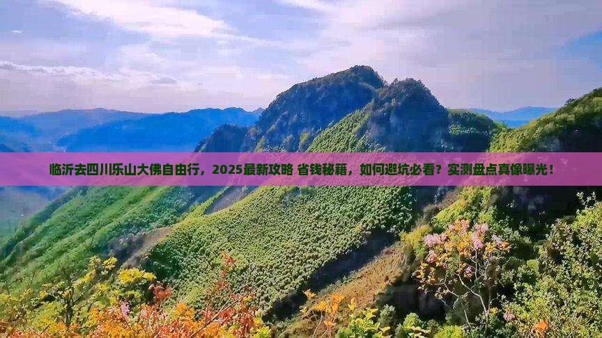 临沂去四川乐山大佛自由行