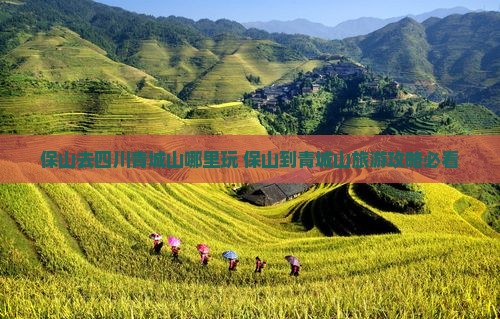 保山去四川青城山哪里玩 保山去四川青城山哪里玩