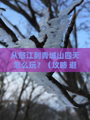 怒江去四川青城山四日游