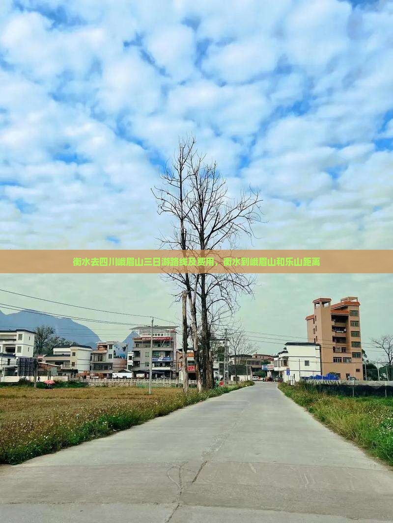 衡水去四川峨眉山三日游