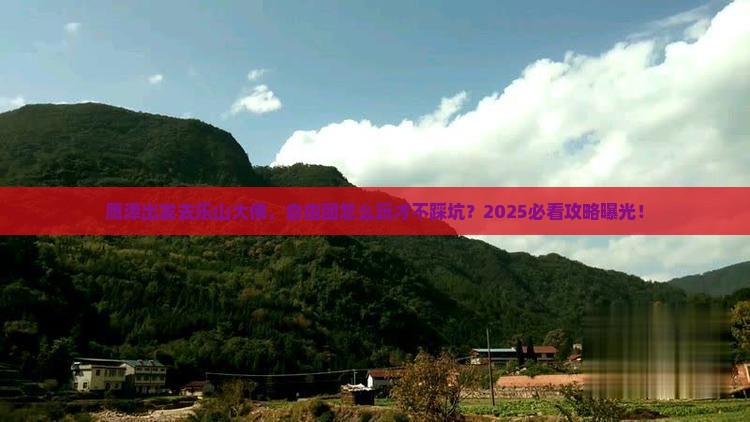 鹰潭到四川乐山大佛自由团